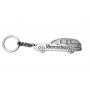 Keychain Mercedes E-Class W211 2002-2009 Universal - (type STEEL)